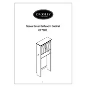 Crosley CF7002 Cabinet manual cover