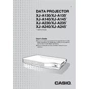 Casio XJ-A130 Projector