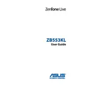 ASUS ZenFone Selfie (ZB553KL) Phone manual cover