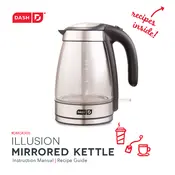 Dash DMGK300 Illusion Mirrored Kettle manual cover