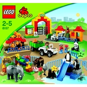 LEGO Duplo 6157 Construction Set manual cover