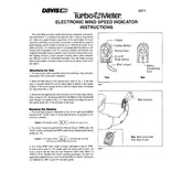 Davis Turbo Meter 271 Wind Speed Indicator manual cover