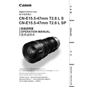 Canon CN-E15.5-47mm T2.8 L S manual cover