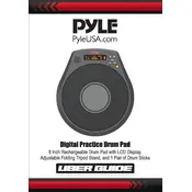 Pyle PDIGPRDP22 Drum Pad manual cover