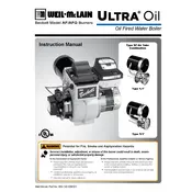 Weil-McLain ULTRA Oil Beckett AF Burner Boiler manual cover