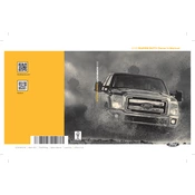 Ford F-250 Super Duty 2013 manual cover