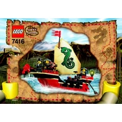 LEGO Orient Expedition 7416 Construction Set manual cover