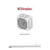 Dimplex Rugged RUG2TS Heater manual cover