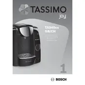 Bosch TASSIMO TAS4502NCH Coffee Machine manual cover