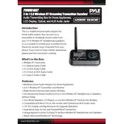 Pyle CA-PDWM18BT Transmitter manual cover