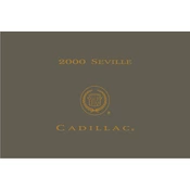 Cadillac Seville 2000 manual cover