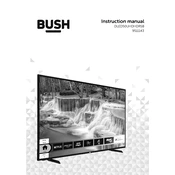 Bush DLED50UHDHDRSB 9511143 TV manual cover