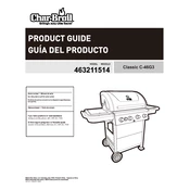 Char-Broil 463211514 Classic C-46G3 manual cover