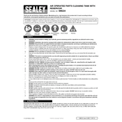 Sealey SM224 Tank manual cover