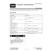 Toro TimeCutter 17-44ZX 74401 Mower