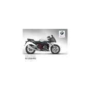 BMW R 1200RS 2017 Motorcycle manual cover