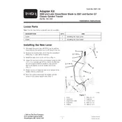 Toro 105-1501 Adapter Kit manual cover