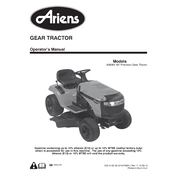 Ariens 936 Series 936061 Tractor Operators manual cover