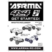 Arrma ARA4303V3 Truck manual cover