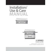 Viking VQGFS5301 Grill manual cover