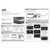 JVC LT-39C740A manual cover