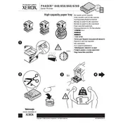 Xerox Phaser 8200 High-Capacity Paper Tray Printer manual cover