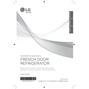 LG LMXC23746D Refrigerator manual cover