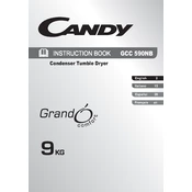 Candy GCC 590NB-S manual cover