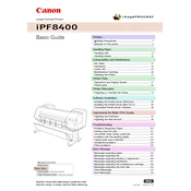 Canon imagePROGRAF iPF8400 manual cover