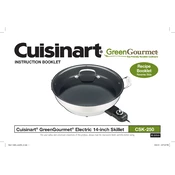 Cuisinart CSK-250 manual cover