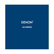 Denon AH-MM200 manual cover