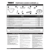 Thule Portage 579XT manual cover