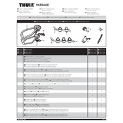 Thule Passage 910XT.Rack manual cover