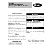 Carrier 346303 401 manual cover