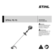 Stihl FS 70 manual cover