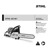 Stihl GS 461 Rock Boss manual cover