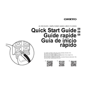 Onkyo TX SR353 manual cover