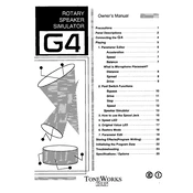 KORG Toneworks G4 manual cover