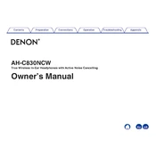 Denon AH-C830NCW manual cover