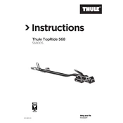 Thule Topride 568 568005 manual cover