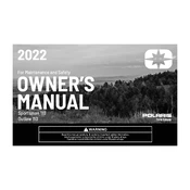 Polaris Sportsman 110 manual cover