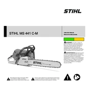 Stihl MS 441 C-M manual cover