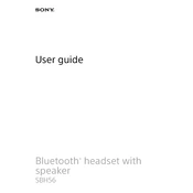 Sony SBH56 manual cover