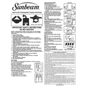 Sunbeam Heat to Go 1501 manual cover