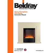 Beldray EH1697 Siena Complete Fire Suite manual cover