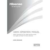 Hisense RR63D6ASE manual cover