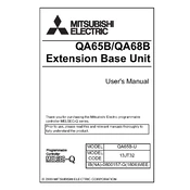 Mitsubishi Electric MELSEC Q Q QA65B U manual cover