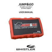 Whistler Jump and Go Portable Jump Starter manual cover