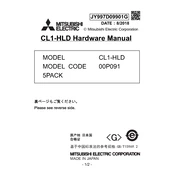 Mitsubishi Electric CL1 HLD manual cover