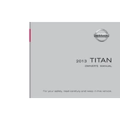 Nissan Titan manual cover